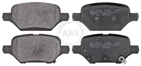 Гальмівні колодки зад. Opel Mokka 12-19 ABS 35236