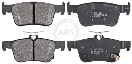 Комплект гальмівних колодок ABS 35253