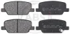 Гальмівні колодки дискові Hyundai Santa Fe 2.0D/2.2D/2.4 07.18- ABS 35341 (фото 1)