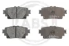 Гальмівні колодки зад. Lexus NX 21-/RX 23- /Toyota Rav4 19- (Akebono) ABS 35349 (фото 1)