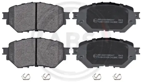 Колодки дискового тормоза ABS 35415
