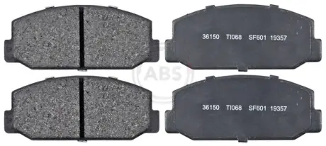 Комплект тормозных колодок, дисковый тормоз ABS 36150