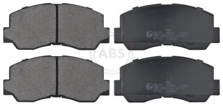 Комплект тормозных колодок, дисковый тормоз ABS 36151