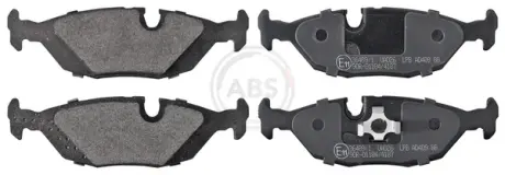 Комплект тормозных колодок, дисковый тормоз ABS 364891