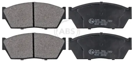 Гальмівні колодки перед. HONDA CIVIC III 1.2-1.5 83-87 ABS 36495