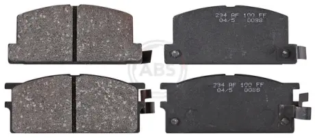 Комплект тормозных колодок, дисковый тормоз ABS 36499