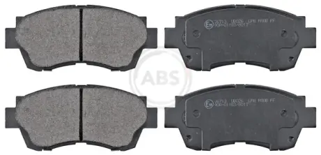 Гальмівні колодки дискові (1 к-т) ABS 36713