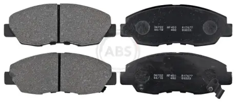 Комплект гальмівних колодок ABS 36722