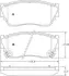 Комплект тормозных колодок, дисковый тормоз ABS 36728OE (фото 1)