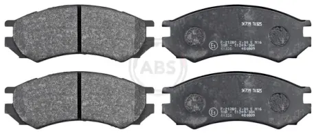 Комплект тормозных колодок, дисковый тормоз ABS 36739