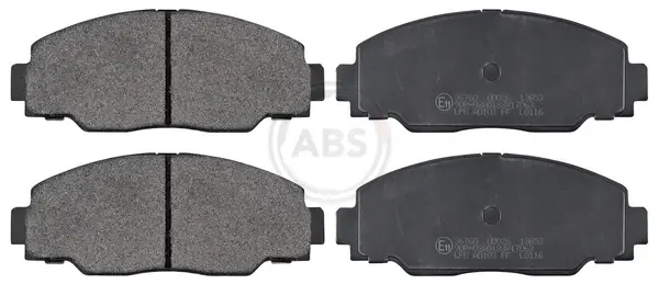 Гальмівні колодки дискові (1 к-т) ABS 36760 (фото 1)