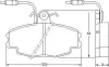 Комплект тормозных колодок, дисковый тормоз ABS 36770OE (фото 1)