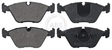 Комплект тормозных колодок, дисковый тормоз ABS 36807