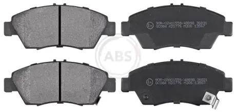Гальмівні колодки дискові (1 к-т) ABS 36831