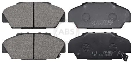 Комплект тормозных колодок, дисковый тормоз ABS 36832