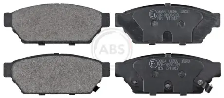 Гальмівні колодки дискові ABS 36864