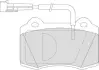Комплект тормозных колодок, дисковый тормоз ABS 36946OE (фото 1)
