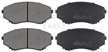 Комплект тормозных колодок, дисковый тормоз ABS 36995