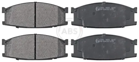 Комплект тормозных колодок, дисковый тормоз ABS 37026