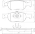 Комплект тормозных колодок, дисковый тормоз ABS 37132OE (фото 1)