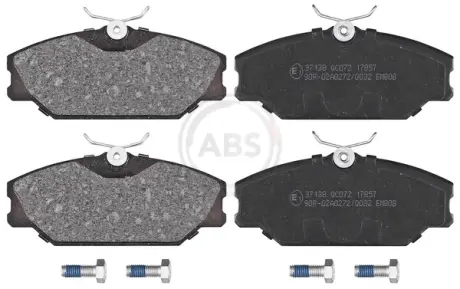 Колодки дискового тормоза ABS 37138
