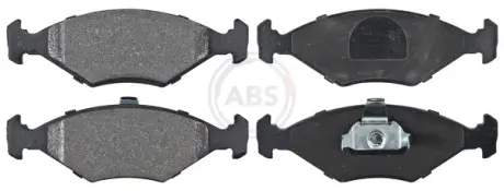 Комплект тормозных колодок, дисковый тормоз ABS 37170