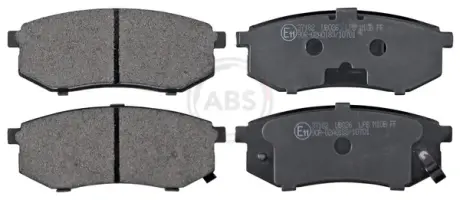 Комплект тормозных колодок, дисковый тормоз ABS 37182