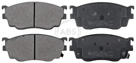 Гальмівні колодки пер. Premacy/323/Protege/626 97-05 ABS 37189