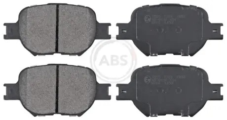 Гальмівні колодки дискові (1 к-т) ABS 37223