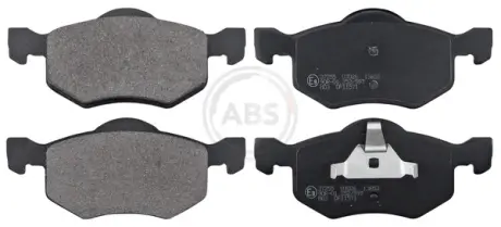 Комплект гальмівних колодок ABS 37255