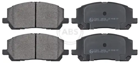 Гальмівні колодки пер. RX (XU10)/Highlander 98-07 (AKEBONO) ABS 37260