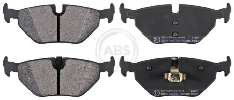 Гальмівні колодки зад. BMW 3 (E46)/SAAB 9-5/ROVER 75 96-09 (ATE) (123,1x45x17) ABS 37267