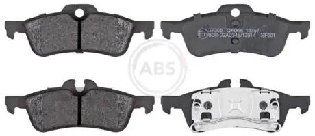 Гальмівні колодки зад. MINI One/Cooper (R50/52/53) 01-07 (ATE) ABS 37305