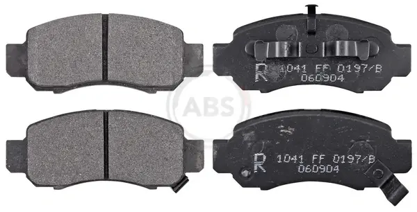 Комплект тормозных колодок, дисковый тормоз ABS 37314 (фото 1)