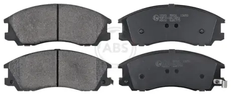 Колодка гальм. диск. передн. (вир-во) ABS 37323
