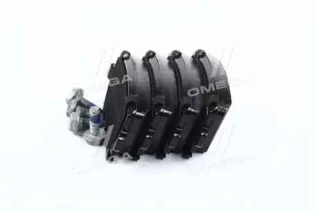 Колодка торм. диск. AUDI/VW A3/A4/CADDY/TOURAN задн. (пр-во) ABS 37411