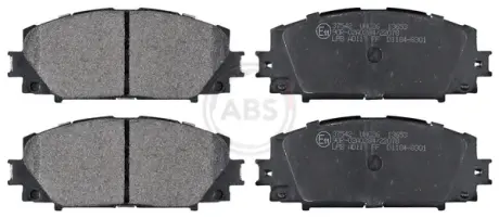 Гальмівні колодки дискові (1 к-т) ABS 37542