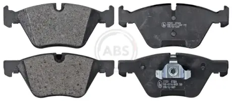 Гальмівні колодки дискові (1 к-т) ABS 37551