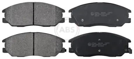 Гальмівні колодки дискові (1 к-т) ABS 37566