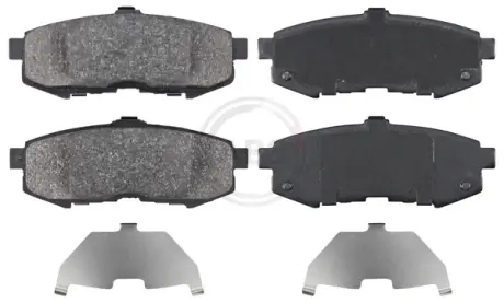 Комплект тормозных колодок, дисковый тормоз ABS 37569