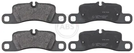 Комплект тормозных колодок, дисковый тормоз ABS 37725