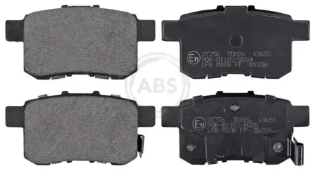Колодки дискового тормоза ABS 37756