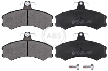 Комплект тормозных колодок, дисковый тормоз ABS 37780