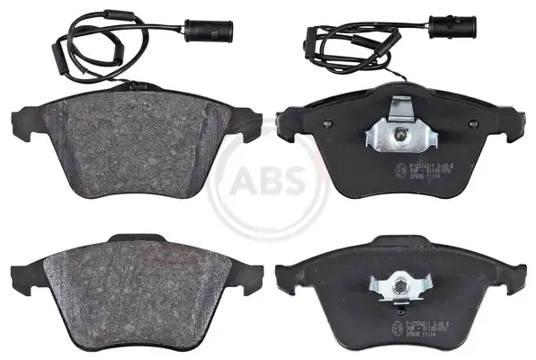 Комплект тормозных колодок, дисковый тормоз ABS 37805 (фото 1)