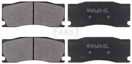 Комплект тормозных колодок, дисковый тормоз ABS 37806