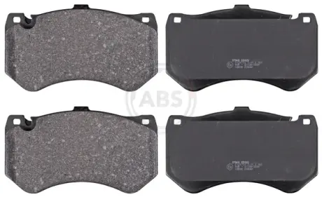Комплект тормозных колодок, дисковый тормоз ABS 37868