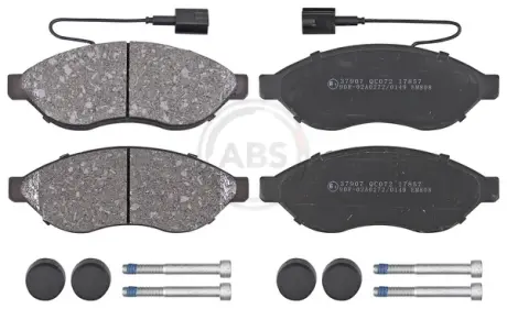 Колодки гальмівні дискові ABS 37907