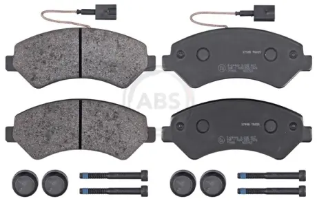 Гальмівні колодки дискові ABS 37908