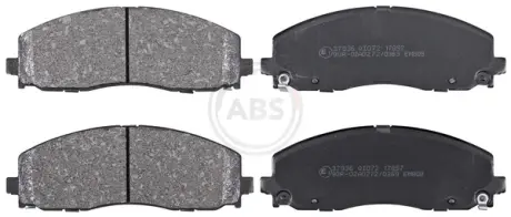 Гальмівні колодки дискові ABS 37936