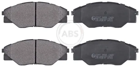 Комплект тормозных колодок, дисковый тормоз ABS 37937